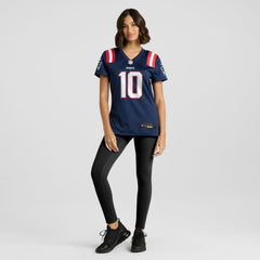Drake Maye New England Patriots Women's Player Game Jersey - Navy on sale