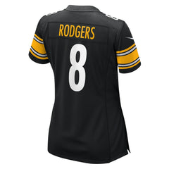 Aaron Rodgers Pittsburgh Steelers Women's Game Jersey - Black outlet