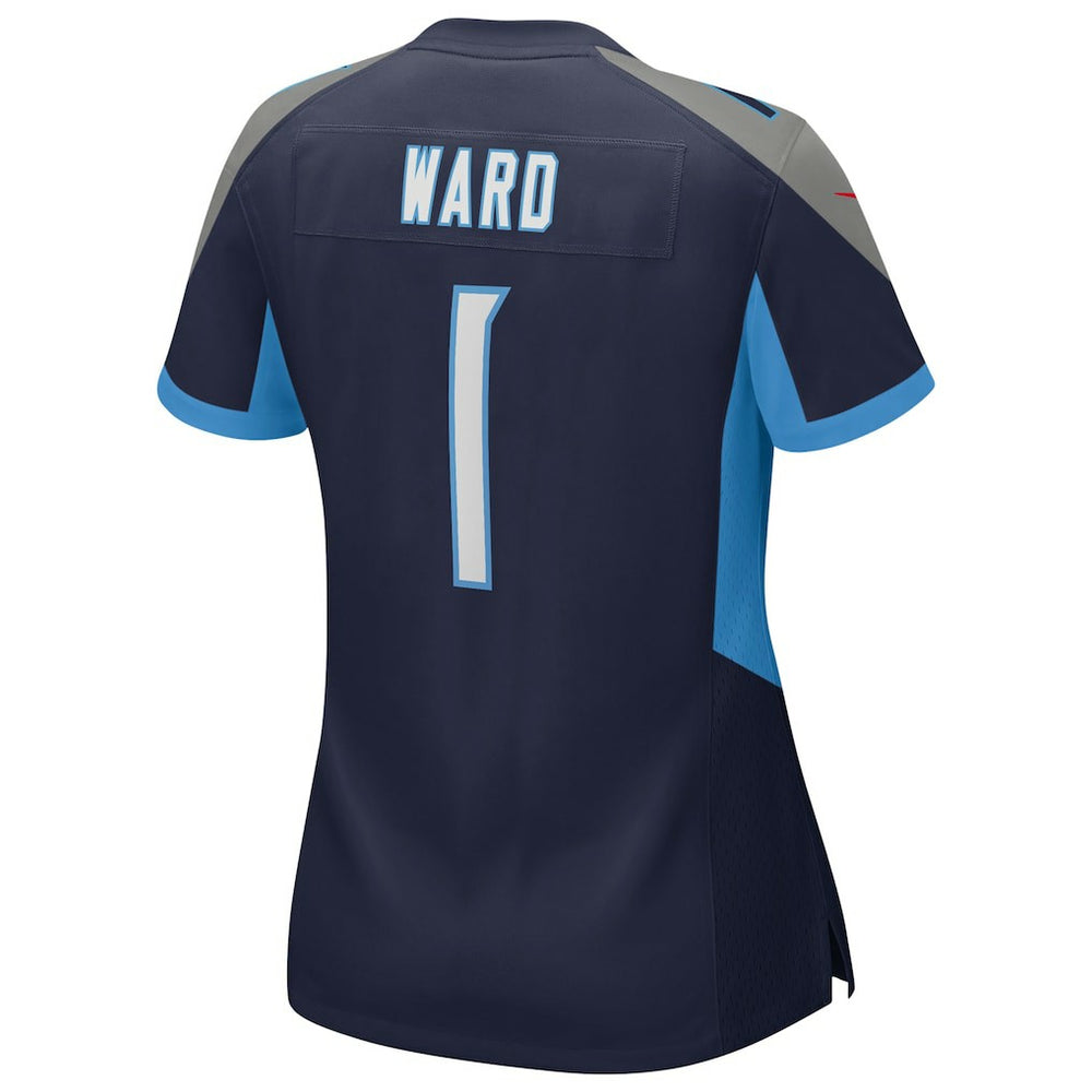 Cameron Ward Tennessee Titans Women's 2025 NFL Draft First Round Pick Alternate Game Jersey - Navy sale