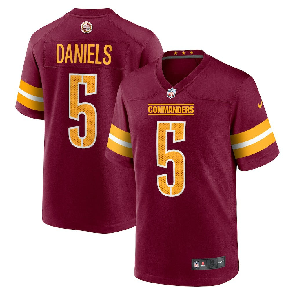 Jayden Daniels Washington Commanders Player Game Jersey - Burgundy for sale