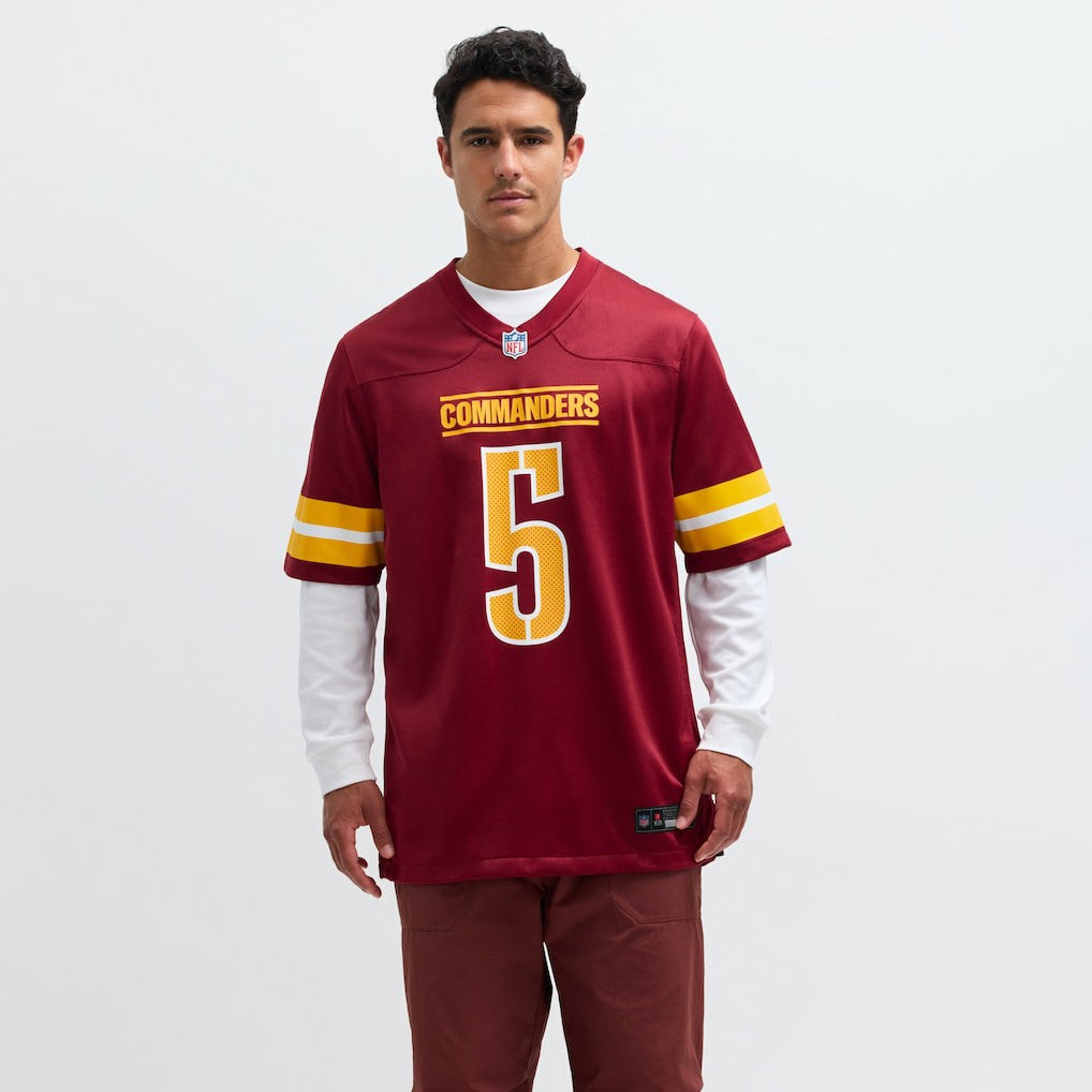 Jayden Daniels Washington Commanders Player Game Jersey - Burgundy for sale