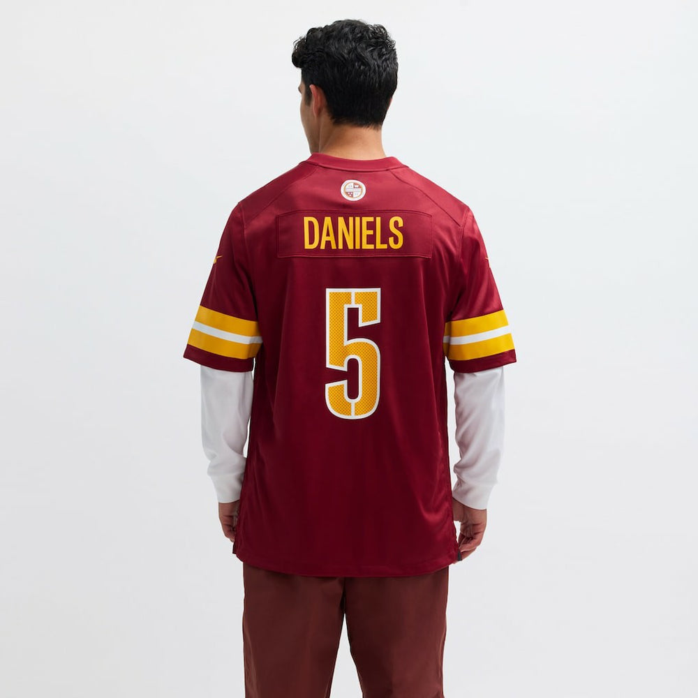 Jayden Daniels Washington Commanders Player Game Jersey - Burgundy for sale