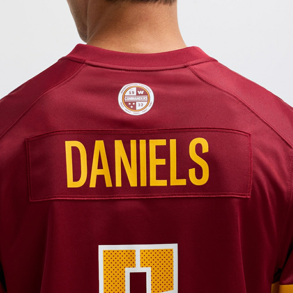 Jayden Daniels Washington Commanders Player Game Jersey - Burgundy for sale