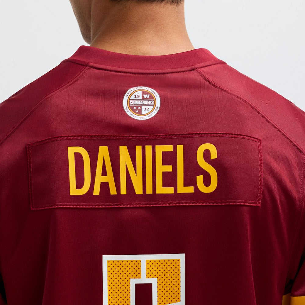 Jayden Daniels Washington Commanders Player Game Jersey - Burgundy for sale
