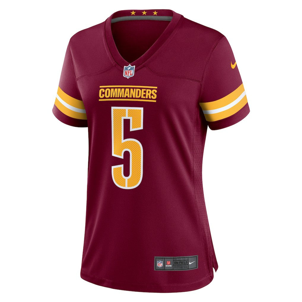 Jayden Daniels Washington Commanders Women's Player Game Jersey - Burgundy discount