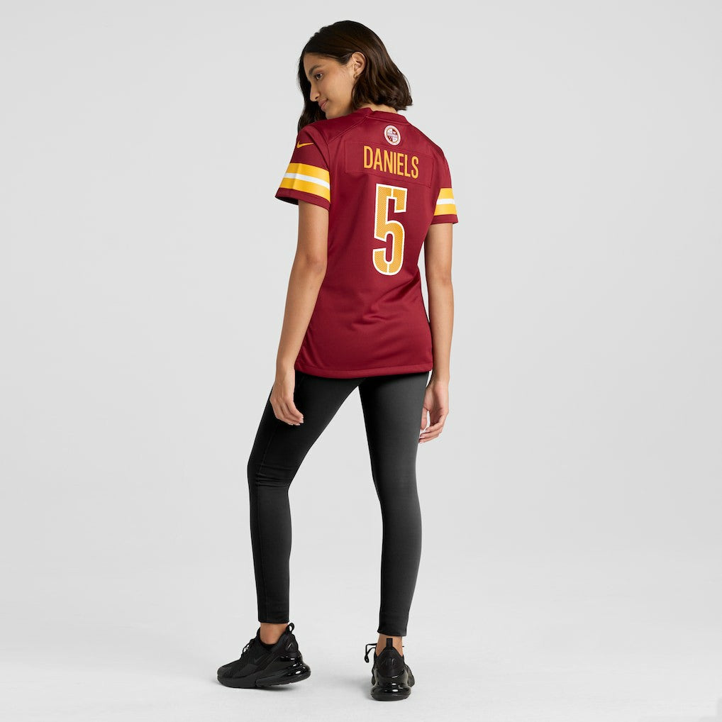 Jayden Daniels Washington Commanders Women's Player Game Jersey - Burgundy discount