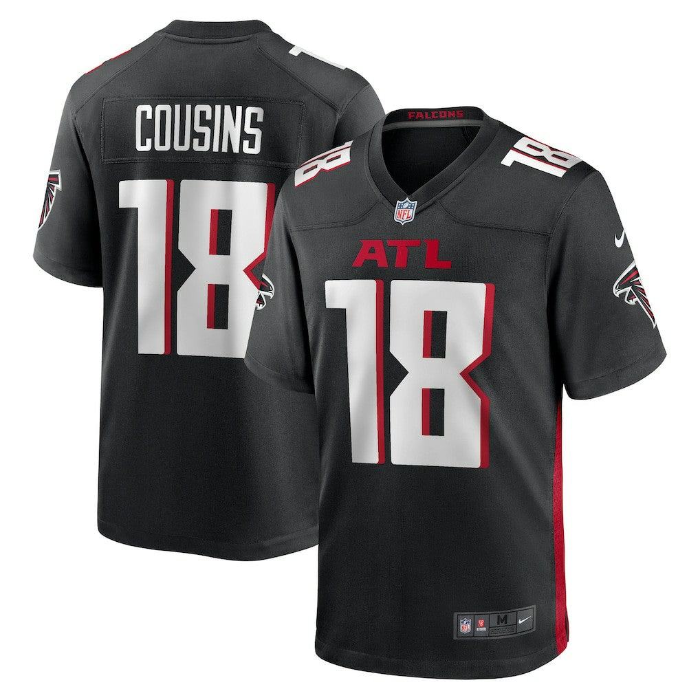 Kirk Cousins Atlanta Falcons Game Player Jersey - Black for sale