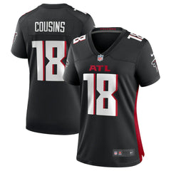Kirk Cousins Atlanta Falcons Women's Game Player Jersey - Black outlet