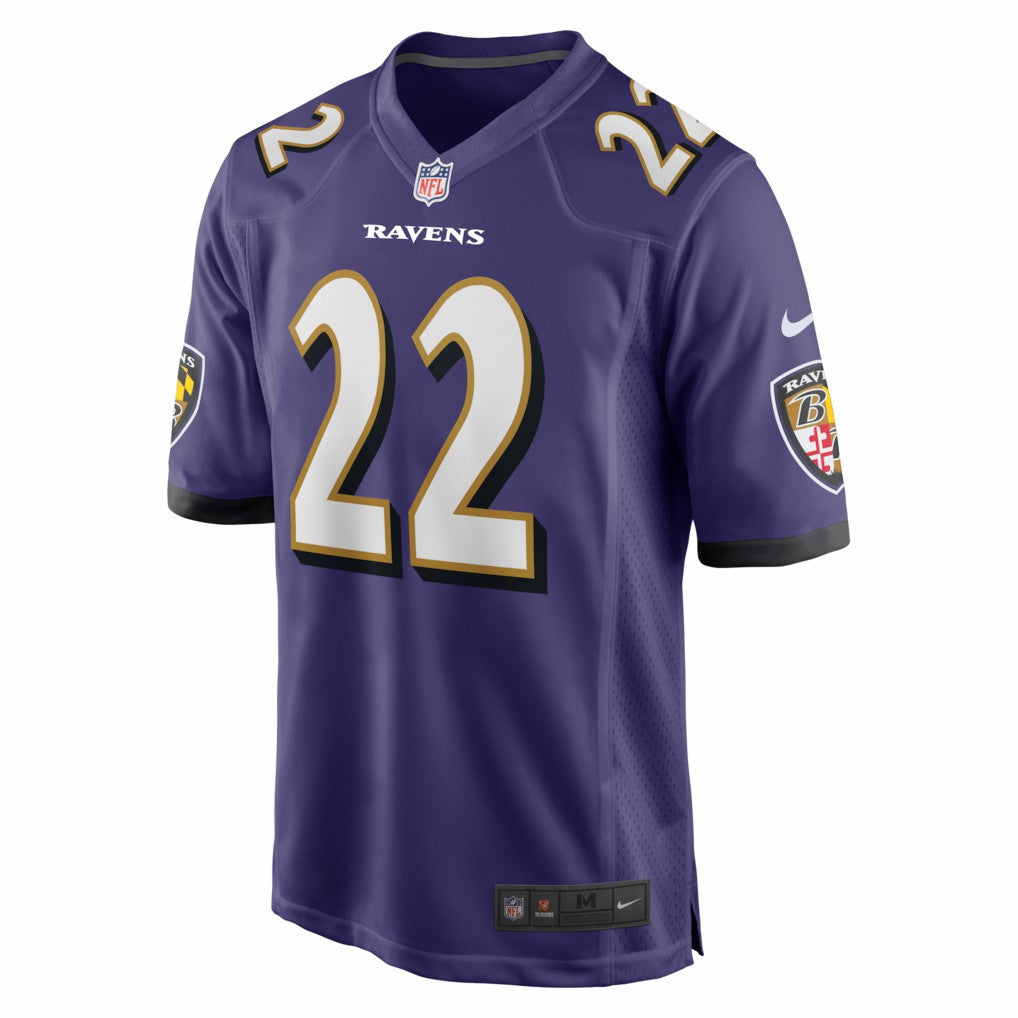 Derrick Henry Baltimore Ravens Game Player Jersey - Purple for sale