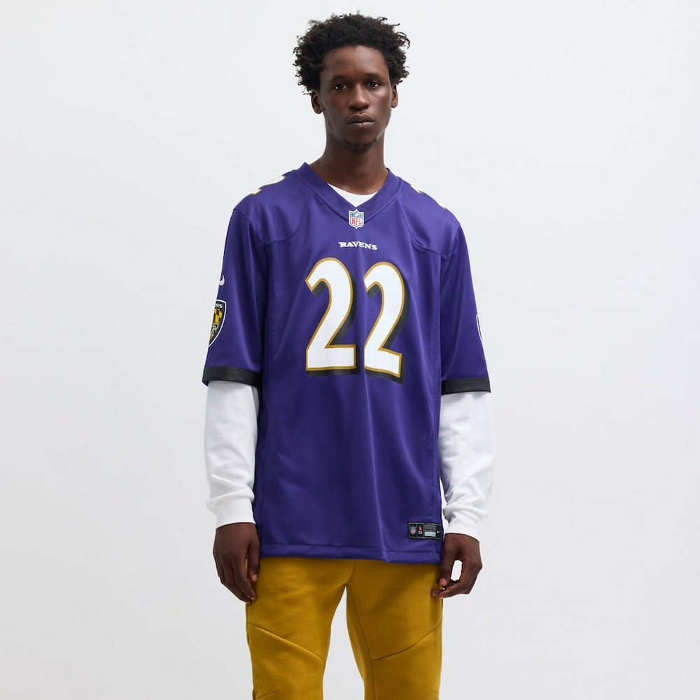 Derrick Henry Baltimore Ravens Game Player Jersey - Purple for sale