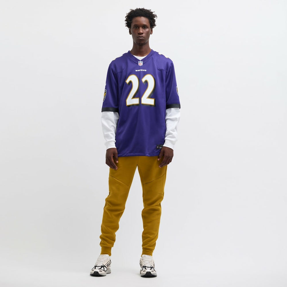 Derrick Henry Baltimore Ravens Game Player Jersey - Purple for sale