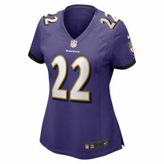 Derrick Henry Baltimore Ravens Women's Game Player Jersey - Purple on sale