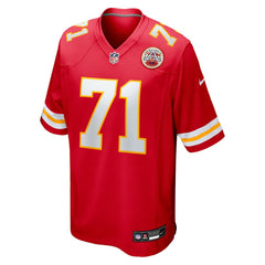 Josh Simmons Kansas City Chiefs 2025 NFL Draft First Round Pick Game Jersey - Red discount