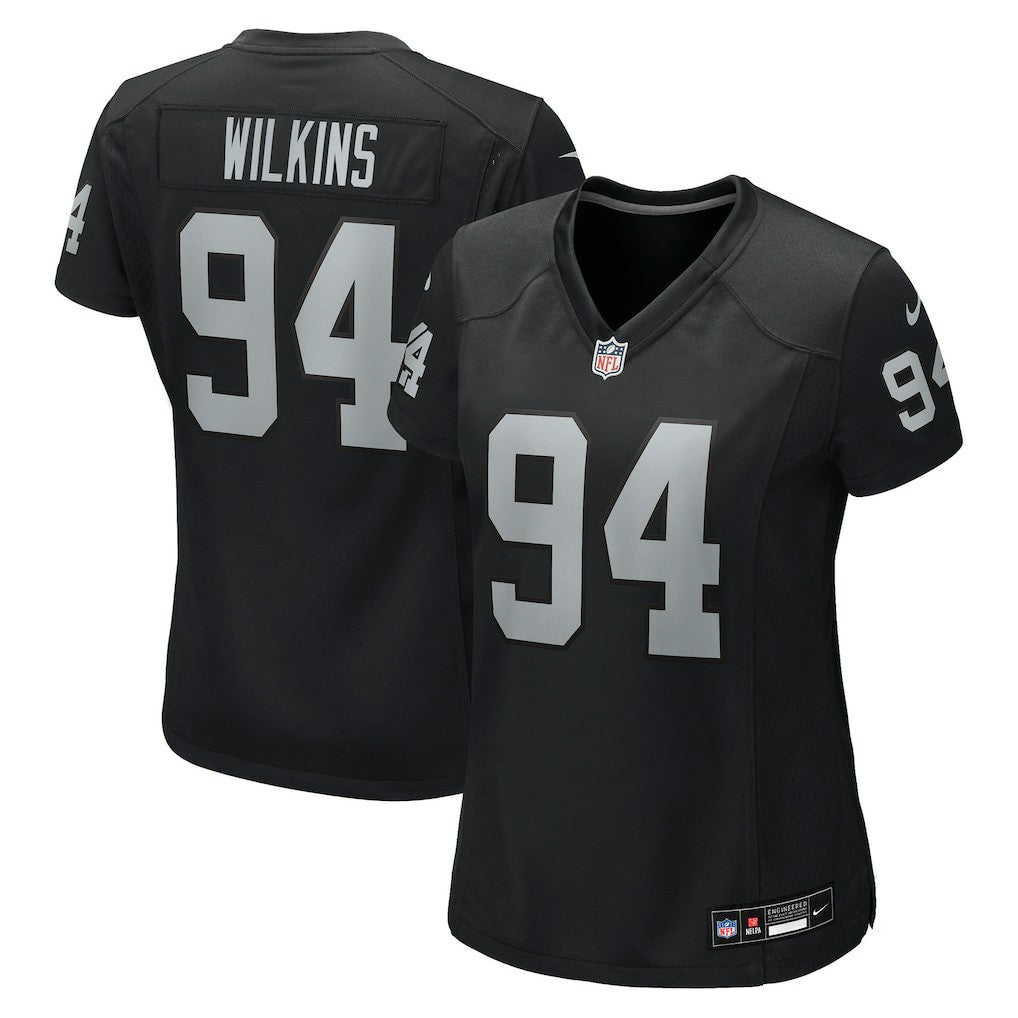Christian Wilkins Las Vegas Raiders Women's Team Game Jersey - Black discount