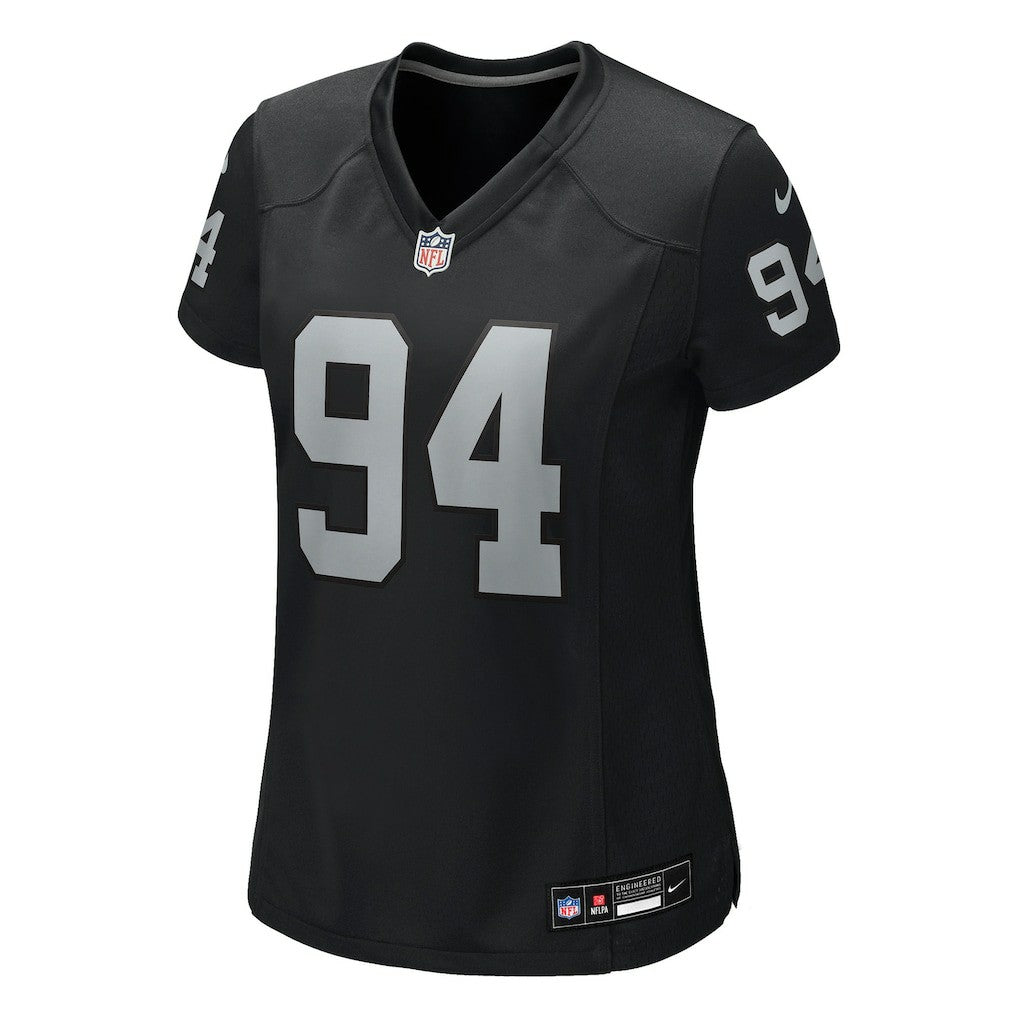 Christian Wilkins Las Vegas Raiders Women's Team Game Jersey - Black discount