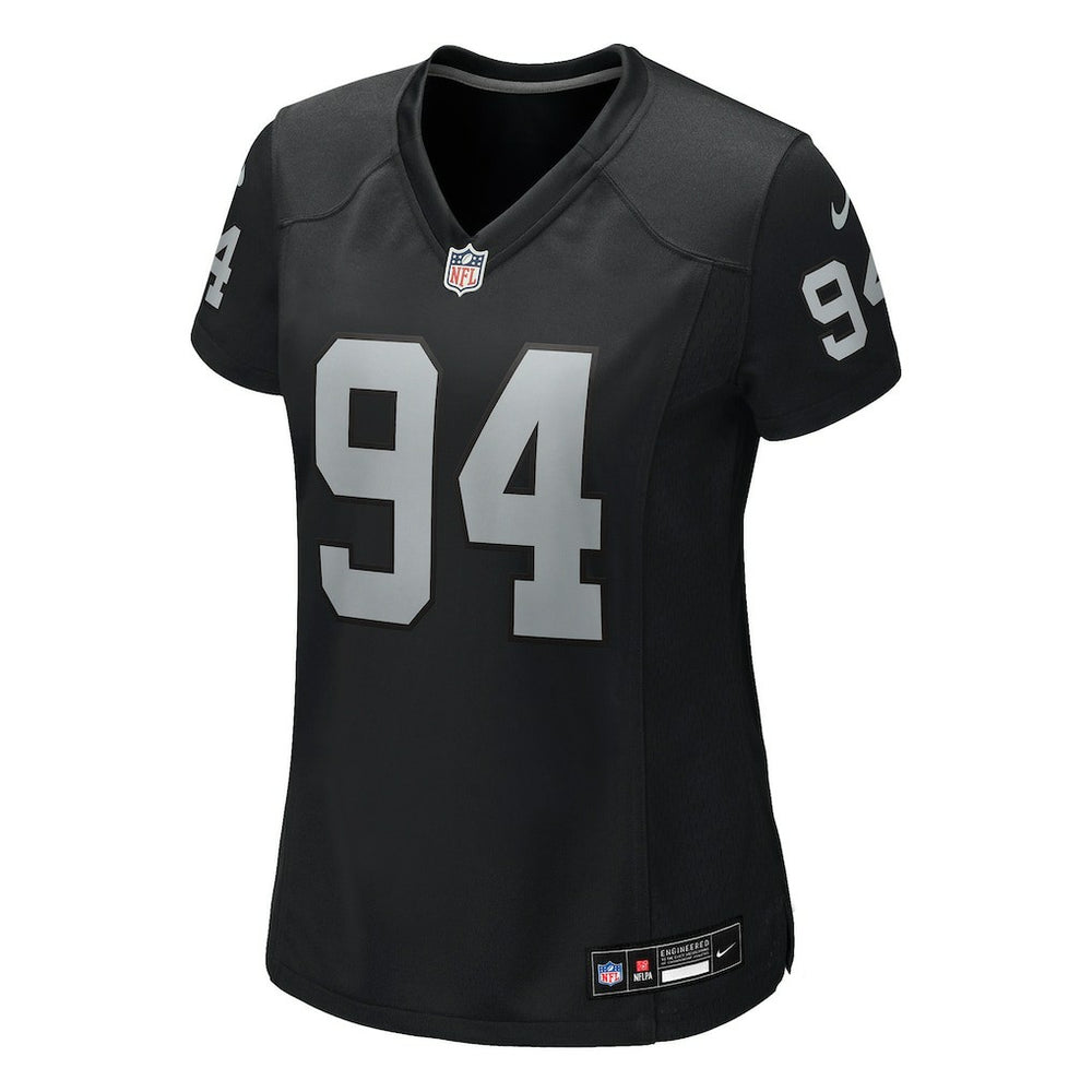 Christian Wilkins Las Vegas Raiders Women's Team Game Jersey - Black discount