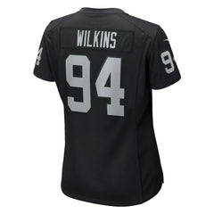 Christian Wilkins Las Vegas Raiders Women's Team Game Jersey - Black discount