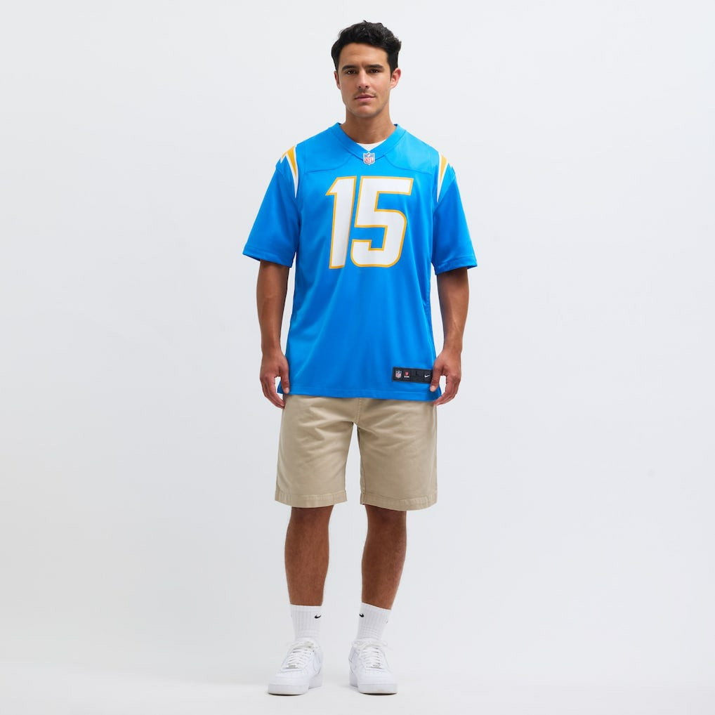 Ladd McConkey Los Angeles Chargers Player Game Jersey - Powder Blue online