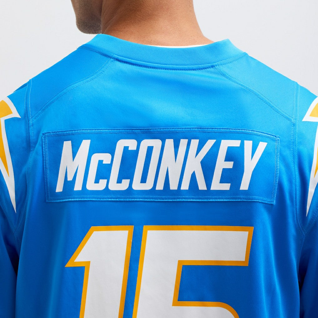 Ladd McConkey Los Angeles Chargers Player Game Jersey - Powder Blue online