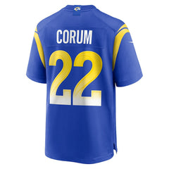 Blake Corum Los Angeles Rams Game Player Jersey - Royal cheap