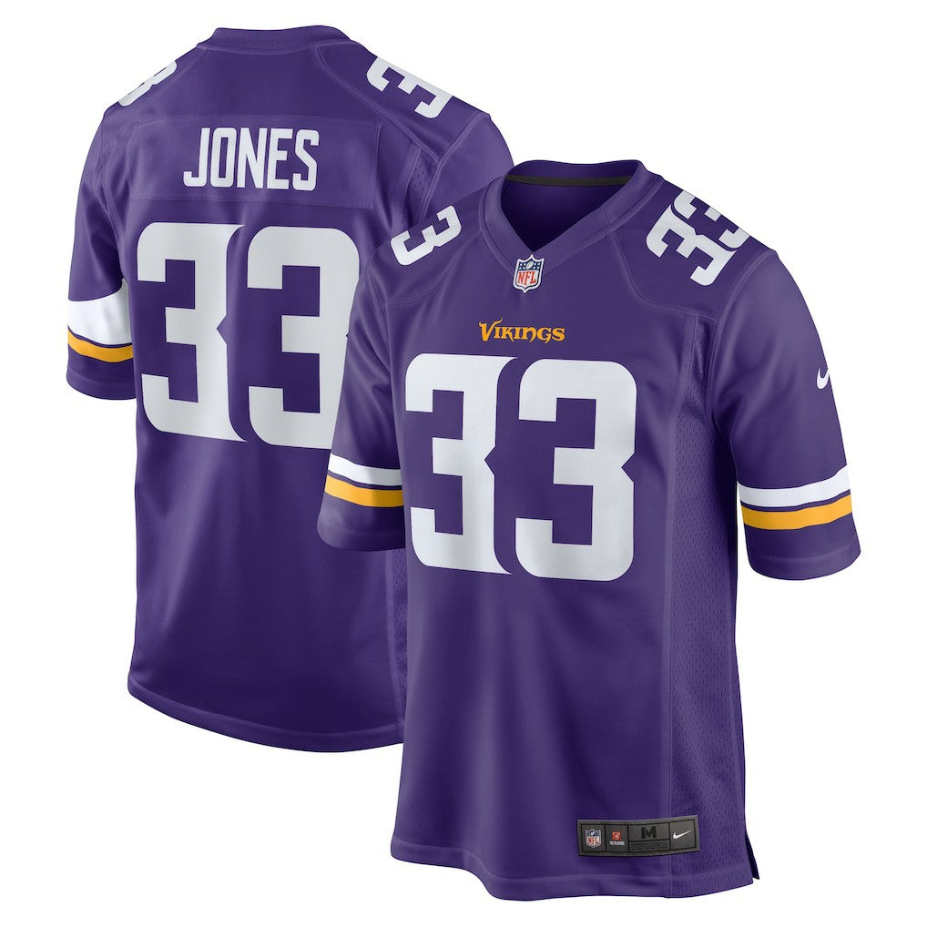Aaron Jones Minnesota Vikings Game Player Jersey - Purple for sale