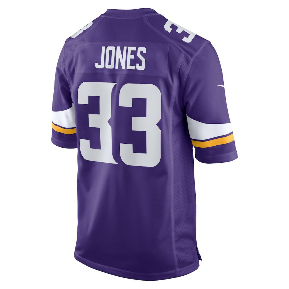 Aaron Jones Minnesota Vikings Game Player Jersey - Purple for sale