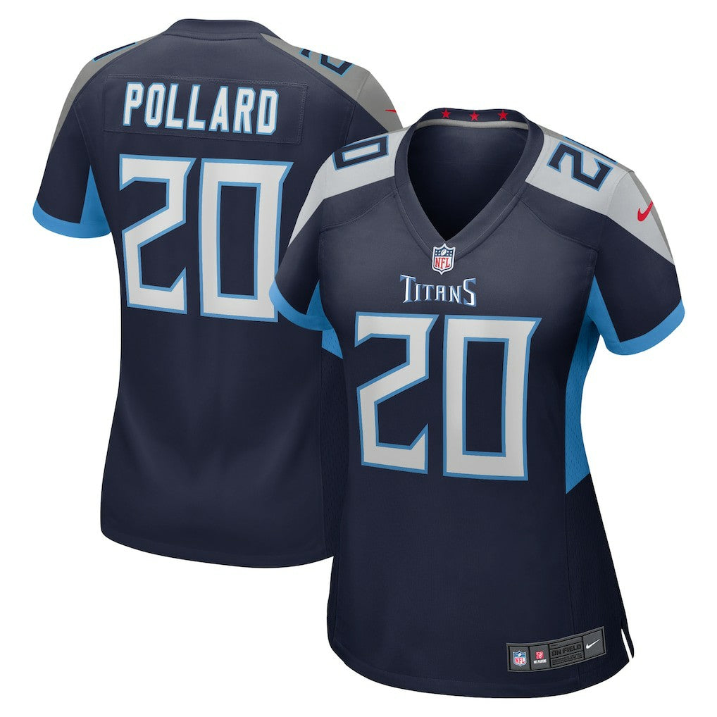 Tony Pollard Tennessee Titans Women's Game Player Jersey - Navy on sale