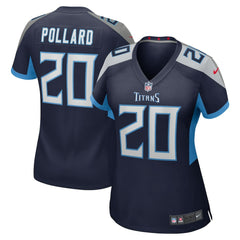 Tony Pollard Tennessee Titans Women's Game Player Jersey - Navy on sale