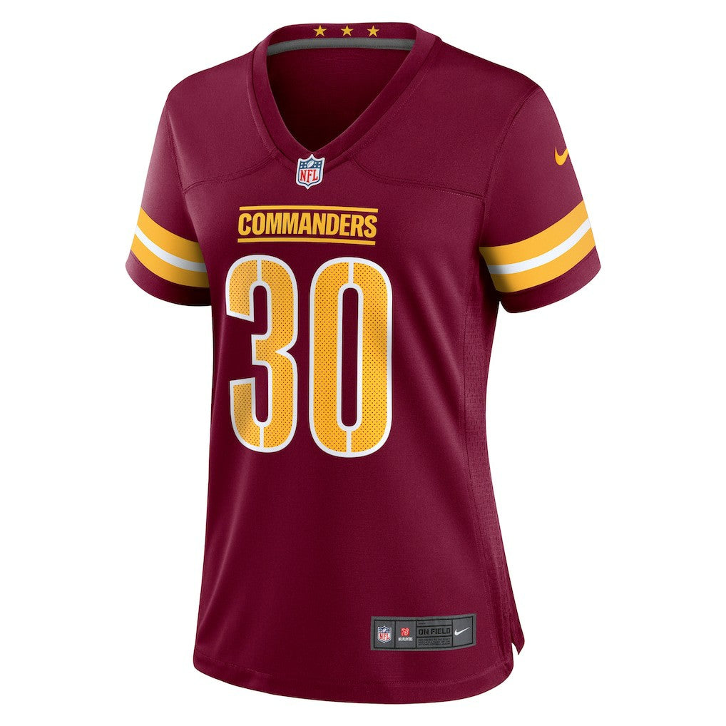 Austin Ekeler Washington Commanders Women's Game Player Jersey - Burgundy on sale