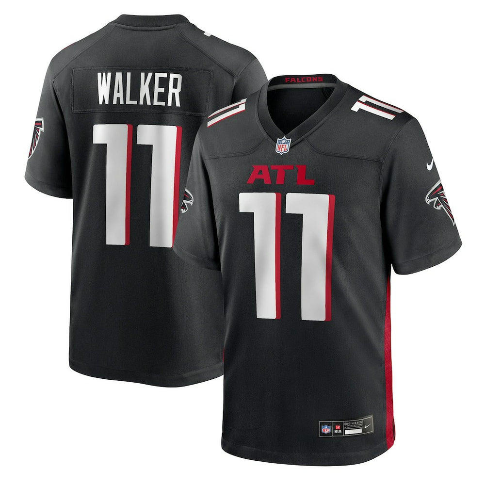 Jalon Walker Atlanta Falcons 2025 NFL Draft First Round Pick Game Jersey - Black on sale