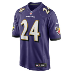 Malaki Starks Baltimore Ravens 2025 NFL Draft First Round Pick Game Jersey - Purple on sale