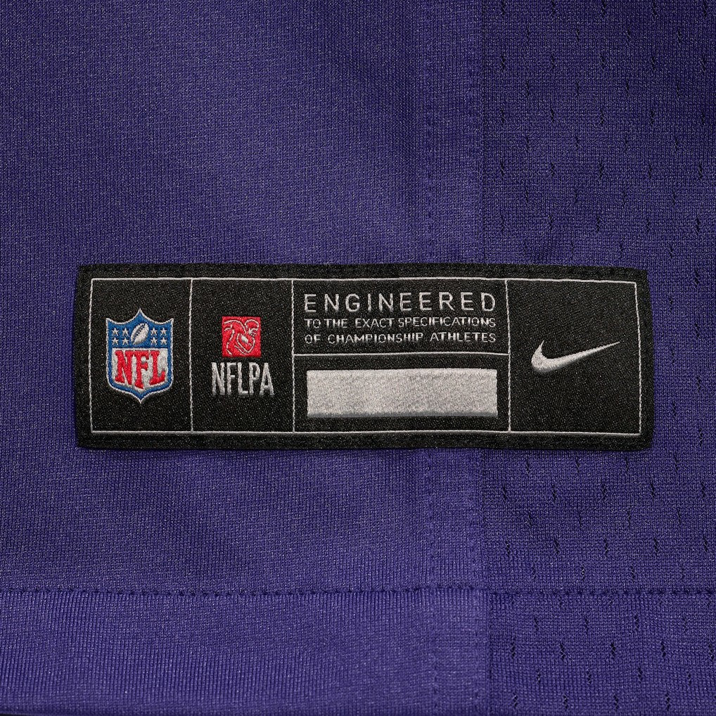 Malaki Starks Baltimore Ravens 2025 NFL Draft First Round Pick Game Jersey - Purple on sale