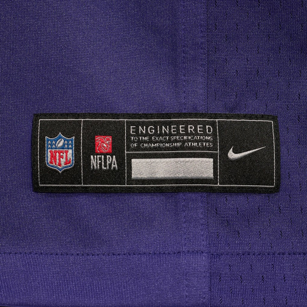 Malaki Starks Baltimore Ravens 2025 NFL Draft First Round Pick Game Jersey - Purple on sale