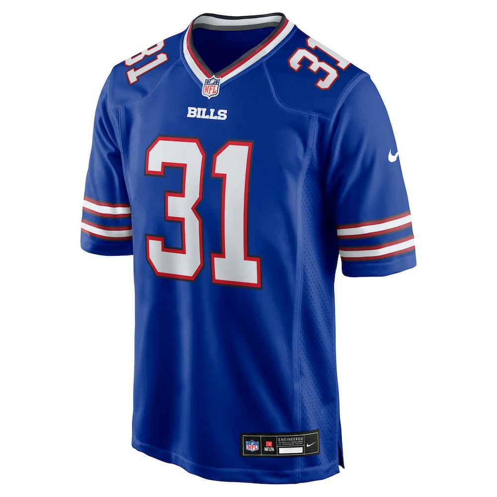 Maxwell Hairston Buffalo Bills 2025 NFL Draft First Round Pick Game Jersey - Royal cheap