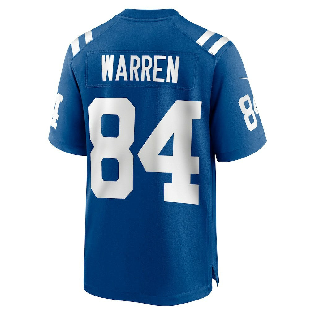 Tyler Warren Indianapolis Colts 2025 NFL Draft First Round Pick Game Jersey - Royal on sale