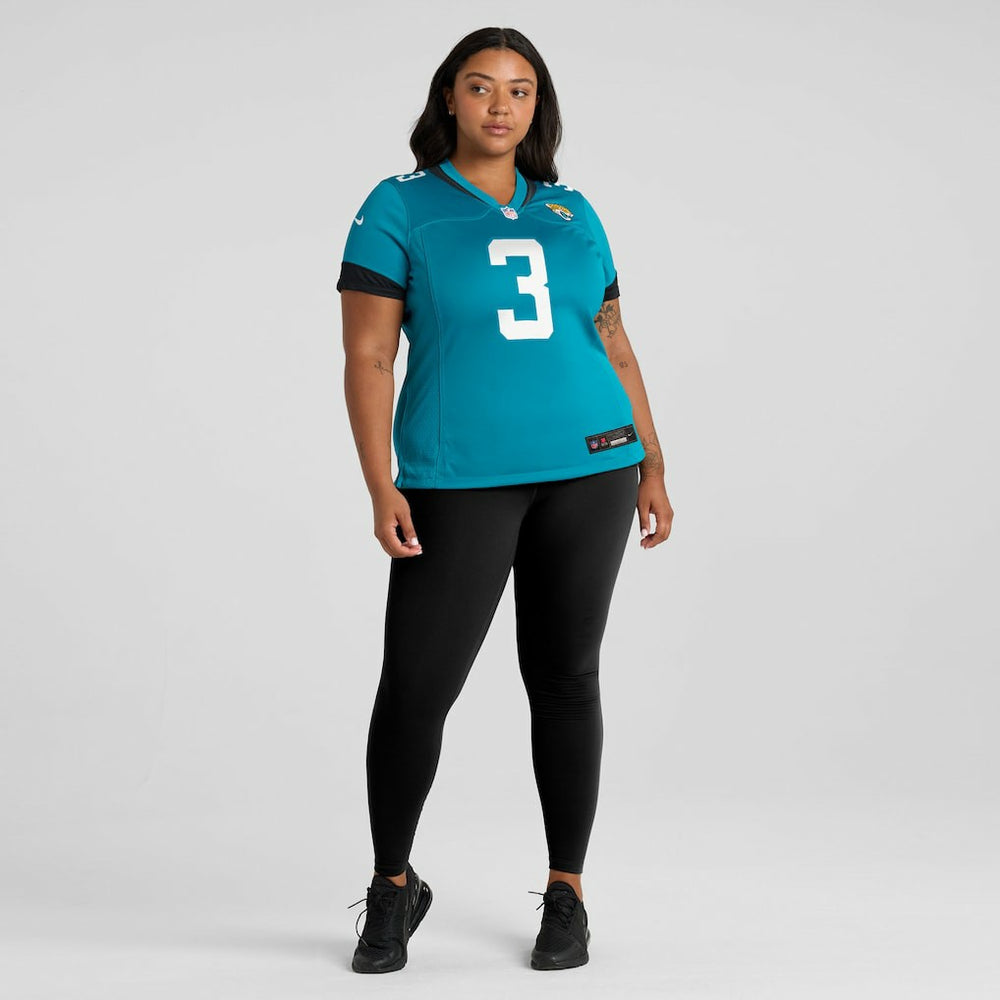 Jakobi Meyers Jacksonville Jaguars Women's Team Game Jersey - Teal online