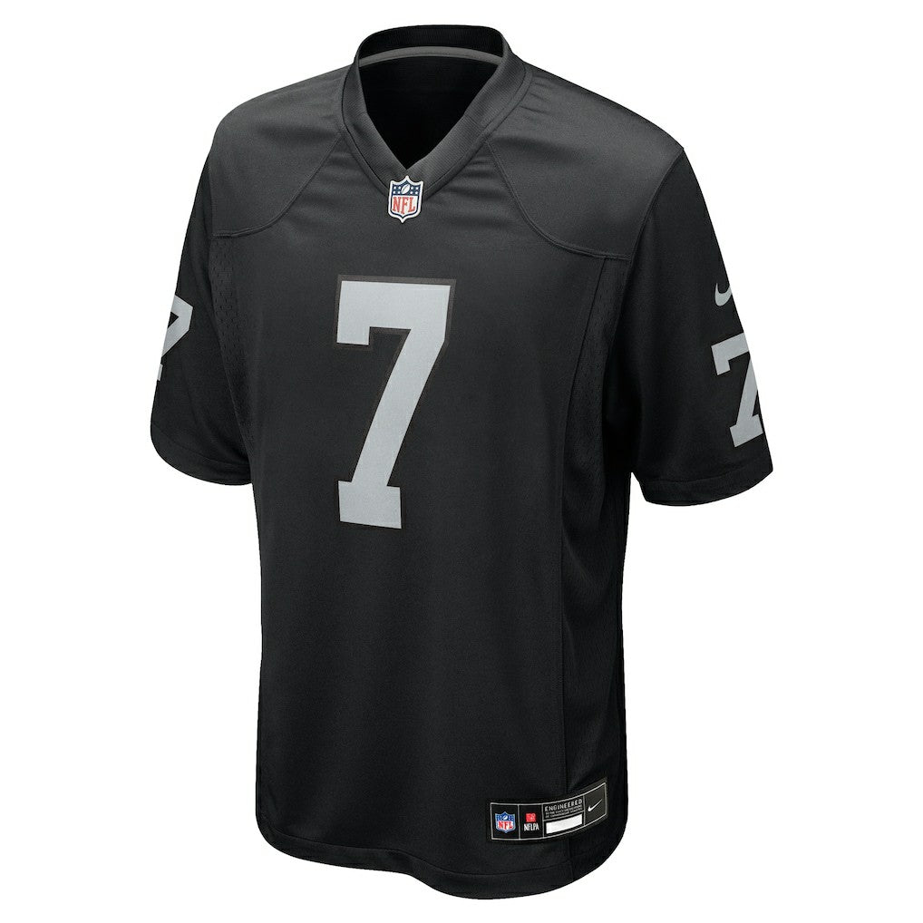 Geno Smith Las Vegas Raiders Game Player Jersey - Black outlet