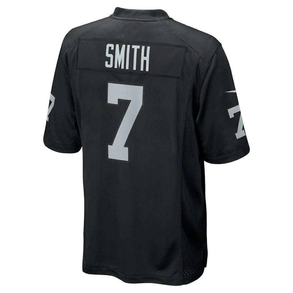 Geno Smith Las Vegas Raiders Game Player Jersey - Black outlet