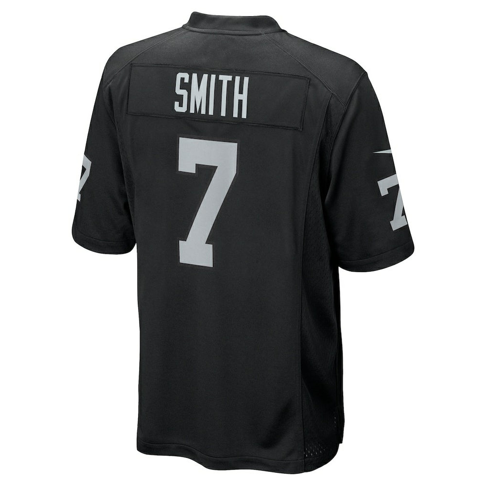 Geno Smith Las Vegas Raiders Game Player Jersey - Black outlet