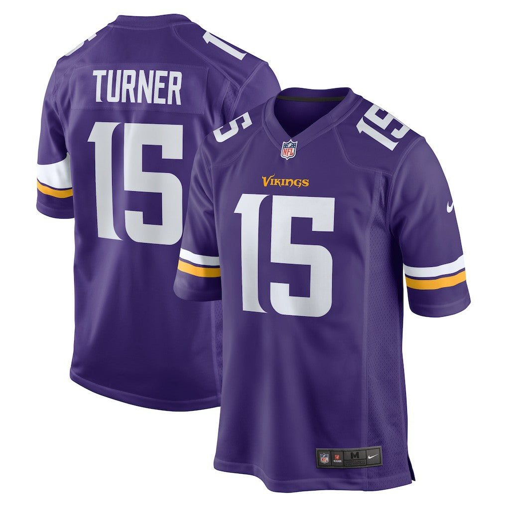 Dallas Turner Minnesota Vikings Player Game Jersey - Purple on sale