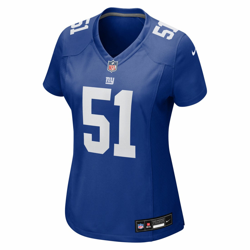 Abdul Carter New York Giants Women's First Round Pick Game Jersey - Royal for sale