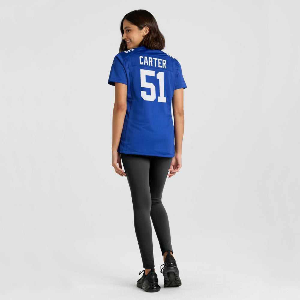 Abdul Carter New York Giants Women's First Round Pick Game Jersey - Royal for sale