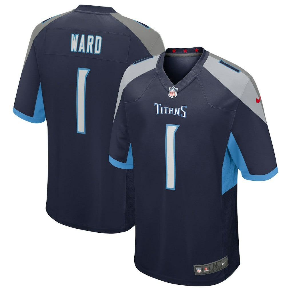 Cameron Ward Tennessee Titans 2025 NFL Draft First Round Pick Alternate Game Jersey - Navy sale