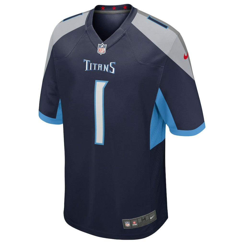 Cameron Ward Tennessee Titans 2025 NFL Draft First Round Pick Alternate Game Jersey - Navy sale