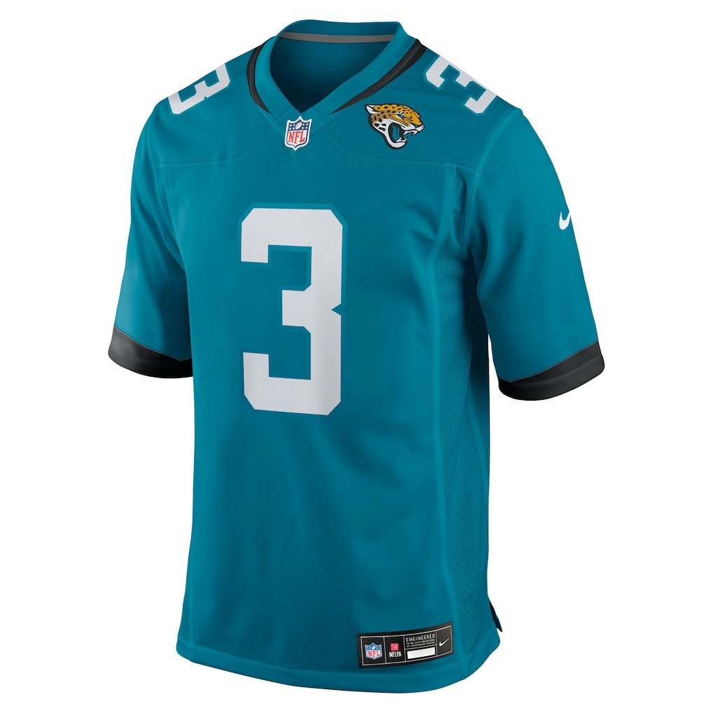 Jakobi Meyers Jacksonville Jaguars Team Game Jersey - Teal discount