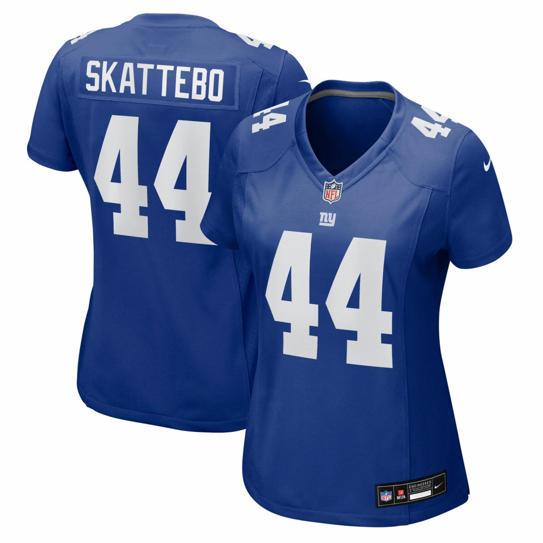 Cam Skattebo New York Giants Women's Team Game Player Jersey - Royal discount