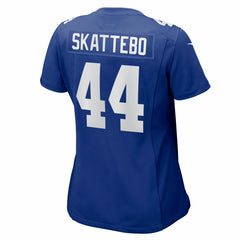 Cam Skattebo New York Giants Women's Team Game Player Jersey - Royal discount