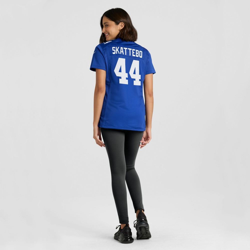 Cam Skattebo New York Giants Women's Team Game Player Jersey - Royal discount