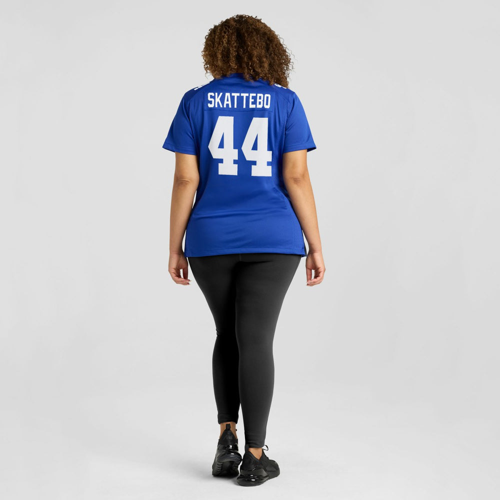 Cam Skattebo New York Giants Women's Team Game Player Jersey - Royal discount