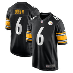 Patrick Queen Pittsburgh Steelers Game Player Jersey - Black cheap